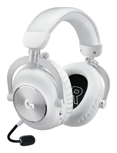 Logitech G 981-001269 headphones/headset Wireless Head-band Gaming Bluetooth White