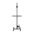 Tripp Lite DMCS1732S Mobile Workstation with Monitor Mount - For 17" to 32" Displays, Height Adjustable