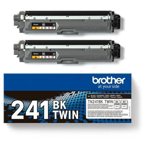 Brother TN-241BKTWIN Toner-kit black twin pack, 2x2.5K pages ISO/IEC 19798 Pack=2 for Brother HL-3140
