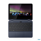 Lenovo 500w Gen 3 (Intel) Intel® Celeron® N5100 Hybrid (2-in-1) 29.5 cm (11.6") Touchscreen HD 4 GB LPDDR4x-SDRAM 128 GB SSD Wi-Fi 6 (802.11ax) Windows 11 Pro English Blue