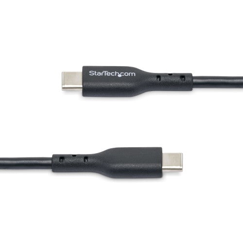 StarTech.com 3ft (1m) USB-C Charging Cable, Charge & Sync, 60W (3A) PD, USB 2.0 Laptop Charger Cable - Black USB C Charging Cord
