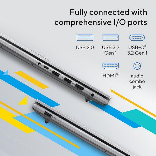 ASUS Vivobook 17 X1704VA-AU811W Intel Core 5 120U Laptop 43.9 cm (17.3") Full HD 8 GB DDR4-SDRAM 512 GB SSD Wi-Fi 6 (802.11ax) Windows 11 Home Silver