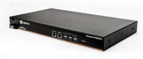 Vertiv Avocent 8-Port ACS 8000 with single DC Power Supply - ACS8008SDC-400