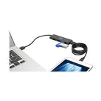 Tripp Lite U360-004-SLIM 4-Port Ultra-Slim Portable USB 3.x (5Gbps) Hub