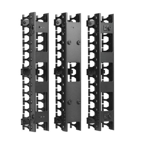 Tripp Lite SRCABLEVRT3 SmartRack 3-in. (7.62 cm) Wide High Capacity Vertical Cable Manager - Double finger duct