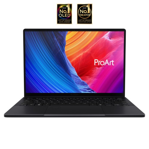 ASUS ProArt PX13 HN7306WV-LX012W Copilot+ PC AMD Ryzen AI 9 HX 370 Hybrid (2-in-1) 33.8 cm (13.3") Touchscreen 3K 24 GB LPDDR5x-SDRAM 1 TB SSD NVIDIA GeForce RTX 4060 Wi-Fi 7 (802.11be) Windows 11 Home Black