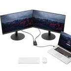 StarTech.com USB 3.0 to Dual DisplayPort Adapter, 4K 60Hz, DisplayLink Certified, USB to Dual DP Display Adapter, Dual DisplayPort Adapter for Mac & Windows