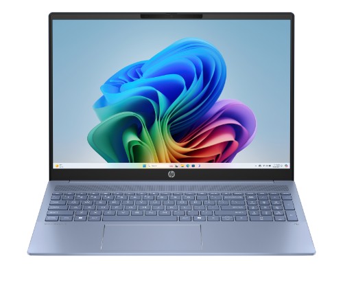 HP OmniBook 5 NGAI 16-ag1000na Copilot+ PC AMD Ryzen AI 7 350 Laptop 40.6 cm (16") Touchscreen 2K 16 GB LPDDR5x-SDRAM 1 TB SSD Wi-Fi 6 (802.11ax) Windows 11 Home Blue