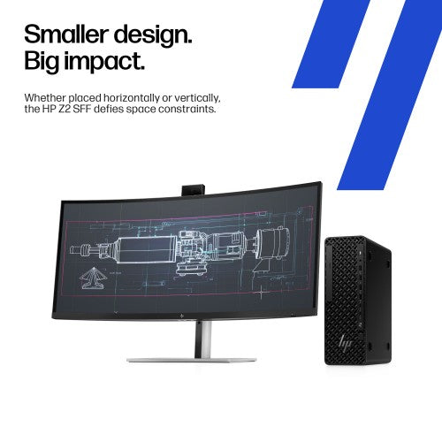 HP Z2 SFF G1i Intel Core Ultra 7 265 16 GB DDR5-SDRAM 512 GB SSD Windows 11 Pro Workstation AI Workstation, AI PC Black