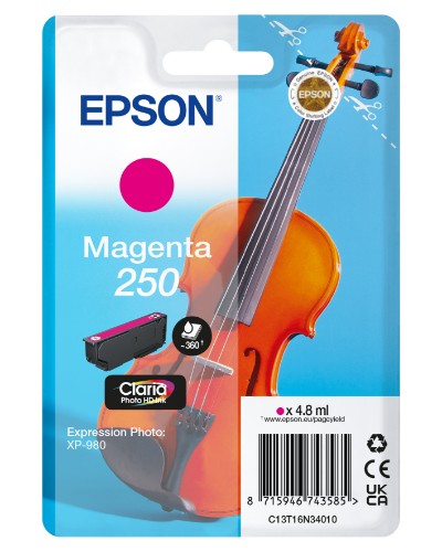 Epson C13T16N34010/250 Ink cartridge magenta, 360 pages 4,8ml for Epson Expression Photo XP-980