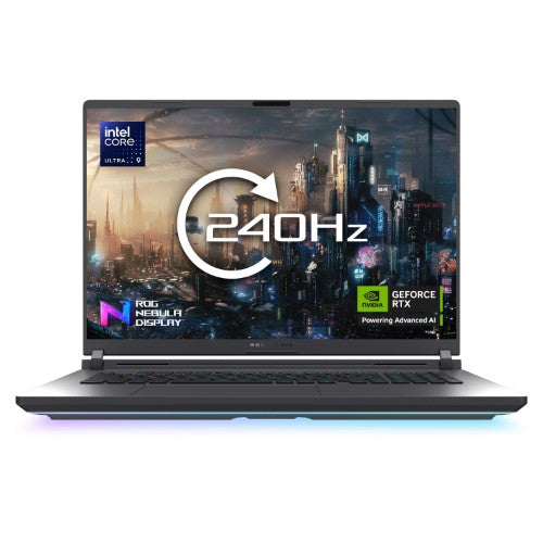 ASUS ROG Strix G18 G815LR-S9006W Intel Core Ultra 9 275HX Laptop 45.7 cm (18") WQXGA 32 GB DDR5-SDRAM 2 TB SSD NVIDIA GeForce RTX 5070 Ti Wi-Fi 7 (802.11be) Windows 11 Home Black, Grey