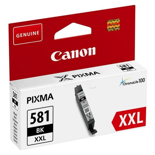 Canon 1998C001/CLI-581BKXXL Ink cartridge black extra High-Capacity, 6.36K pages ISO/IEC 19752 858 Photos 11.7ml for Canon Pixma TS 6150/8150