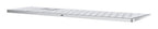 Apple Magic w/ Numeric Keypad keyboard Universal Bluetooth QWERTY English Silver, White