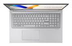 ASUS Vivobook 17 X1704VA-AU811W Intel Core 5 120U Laptop 43.9 cm (17.3") Full HD 8 GB DDR4-SDRAM 512 GB SSD Wi-Fi 6 (802.11ax) Windows 11 Home Silver