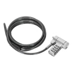 Targus ASP96RGLX cable lock Silver 2 m