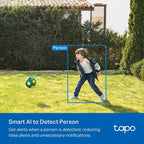 TP-Link Tapo Smart Wire-Free Security Camera, 2-Pack