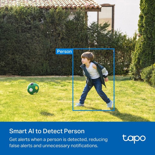 TP-Link Tapo Smart Wire-Free Security Camera, 2-Pack
