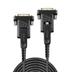 Lindy 10m Fibre Optic Hybrid Micro-HDMI 18G Cable with Detachable HDMI and DVI Connectors