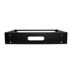 StarTech.com 2U Wall Mount Network Rack - 14In. Deep (Low Profile) - 19" Patch Panel Bracket for Shallow Server, IT Equipment, Network Switches - 77lbs/35kg Weight Capacity, Black