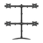 Tripp Lite DDR1327MQ Quad-Display Desktop Monitor Stand for 13” to 27” Flat-Screen Displays