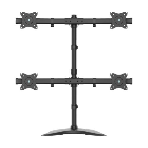 Tripp Lite DDR1327MQ Quad-Display Desktop Monitor Stand for 13” to 27” Flat-Screen Displays