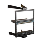 Tripp Lite SRWO12US SmartRack 12U Flat-Pack Low-Profile Switch-Depth Wall-Mount Pivoting 2-Post Open Frame Rack