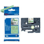 Brother TZE-RM34 DirectLabel gold on mint green non adhesive textil 12mm x 4m for Brother P-Touch TZ 3.5-24mm/HSE/36mm/6-24mm/6-36mm