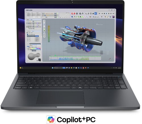 DELL Pro Precision 5 16 PW516261 Copilot+ PC Intel Core Ultra 7 366H Laptop 40.6 cm (16") Full HD+ 32 GB LPDDR5x-SDRAM 1 TB SSD NVIDIA RTX PRO 500 Blackwell Wi-Fi 7 (802.11be) Windows 11 Pro Black UK English