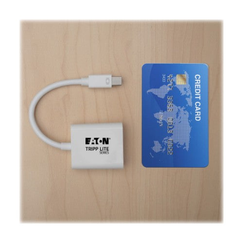 Tripp Lite P137-06N-VGA Keyspan Mini DisplayPort to Active VGA Adapter, Video Converter (M/F), White, 6-in. (15.24 cm)