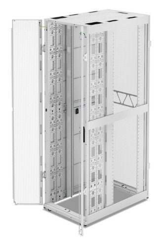APC NetShelter SX, Server Rack Enclosure, Gen 2, 52U, 2436H x 750W x 1200D mm, with Sides, White