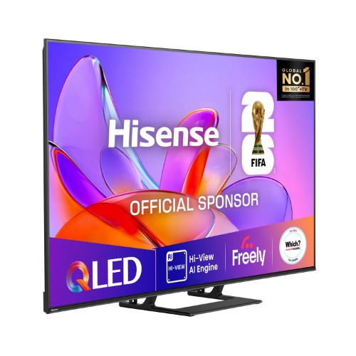 Hisense 75" A7QTUK QLED Smart AI TV with Freely