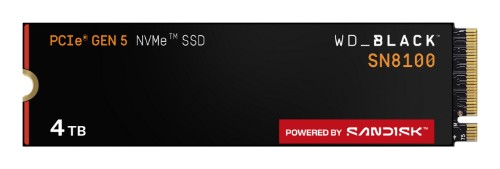 Western Digital Black WD_BLACK™ SN8100 NVMe™ SSD POWERED BY SANDISK 4 TB