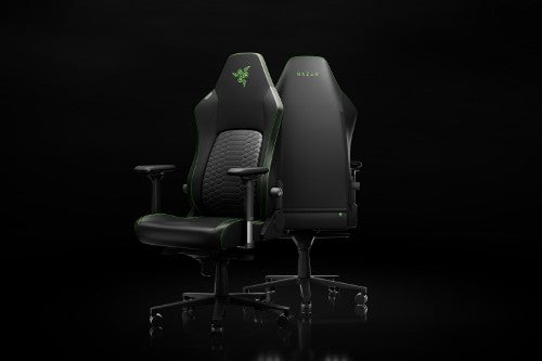 Razer Iskur V2 NewGen Gaming armchair Padded seat Black, Green
