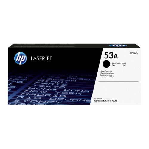 HP Q7553A/53A Toner cartridge black, 3K pages ISO/IEC 19752 for HP LaserJet P 2015