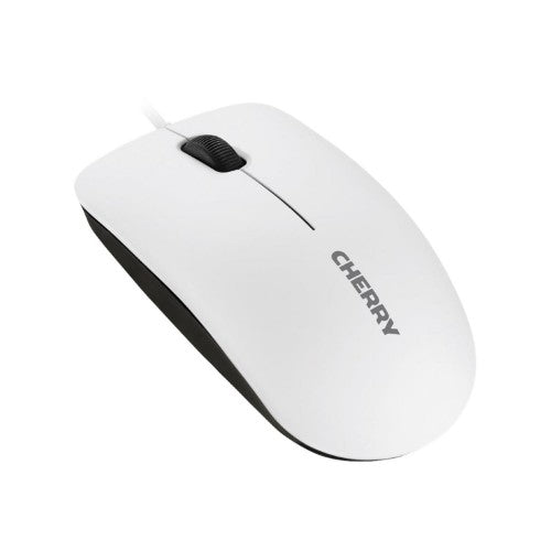 CHERRY MC 1000 Corded Mouse, Pale Grey, USB