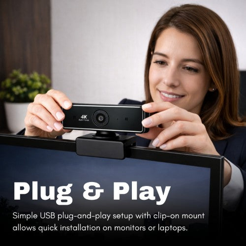 Origin Storage USB Webcam 4K Full HD