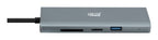 Adesso AUH-4040 laptop dock/port replicator Wired USB 3.2 Gen 1 (3.1 Gen 1) Type-C Grey
