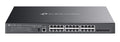 TP-Link SG5428XMPP network switch Managed L3 Gigabit Ethernet (10/100/1000) Power over Ethernet (PoE) Black