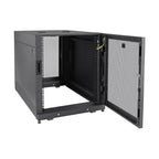 Tripp Lite SR14UBDP 14U SmartRack Extra Deep Small Server Rack Enclosure, Doors & Side Panels Included