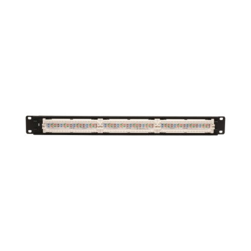 Tripp Lite N052-024 24-Port 1U Rack-Mount Cat5e 110 Patch Panel, 568B, RJ45 Ethernet, TAA