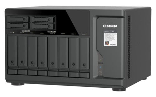 QNAP TVS-H1277AX NAS Tower AMD Ryzen™ 5 16 GB DDR5 QNAP QTS Black