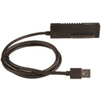 StarTech.com SATA to USB Cable, USB 10Gbps to 2.5in and 3.5in SATA I II III Hard Drive Adapter, External Converter for SSD or HDD Data Transfer