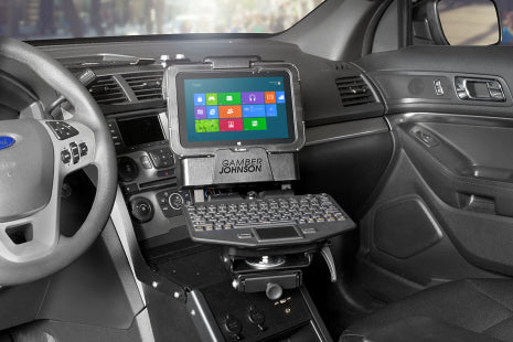 Gamber-Johnson 7160-0861-00 mounting kit Black Composite, Steel