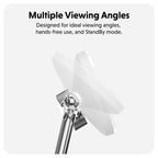 HYPER HJ3004WHGL mobile device charger Headphones, Smartphone, Smartwatch Silver, White DC, USB Wireless charging Fast charging Indoor