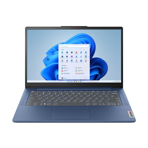 Lenovo IdeaPad Slim 3 14IAH8 Intel® Core™ i5 i5-12450H Laptop 35.6 cm (14") Full HD 16 GB LPDDR5-SDRAM 512 GB SSD Wi-Fi 6 (802.11ax) Windows 11 Home UK English Blue
