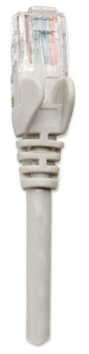 Intellinet Network Patch Cable, Cat5e, 20m, Grey, CCA, U/UTP, PVC, RJ45, Gold Plated Contacts, Snagless, Booted, Lifetime Warranty