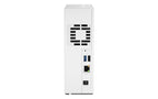 QNAP TS-133 NAS/storage server Tower Cortex-A55 2 GB DDR4 0 TB QNAP Turbo System White