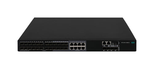 HPE Networking Comware Switch 24 SFP 4 10G/1G BASE-X SFP+ 1 Exp slot 2 Fan Tray 2 PS 5520HI
