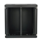 Tripp Lite SRW18UHD SmartRack 18U Heavy-Duty Low-Profile Server-Depth Side-Mount Wall-Mount Rack Enclosure Cabinet