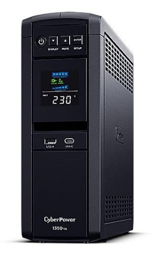 CyberPower CP1350EPFCLCD-UK uninterruptible power supply (UPS) Line-Interactive 1.35 kVA 810 W 6 AC outlet(s)